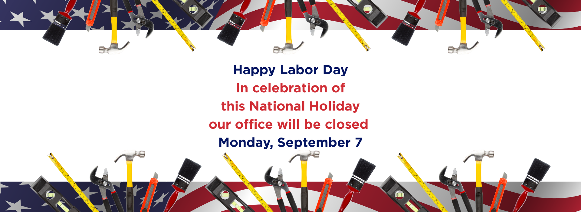 Closed for Labor Day